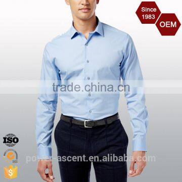 OEM High Quality Long-sleeve Comfortable Business Cotton Dress Shirts