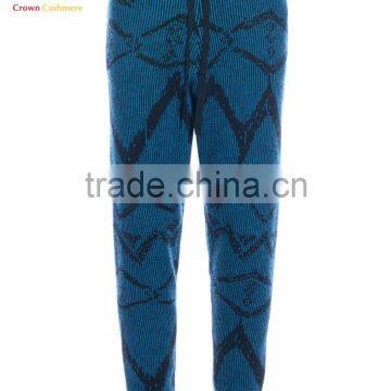 New Fashion Men Cashmere Intarsia Pants Trousers photo-2