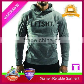 2016 New Hip Hop Hoodies and Dry Fit Male Gym Fitness Sports Clothing Manufactuer photo-3