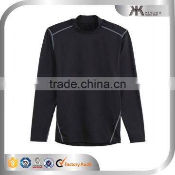 Wholesale Dongguan Polyester Quick Dry Long Sleeve Mens Running Shirt photo-2