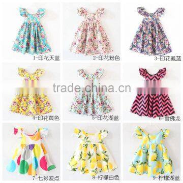 ShiJ Kids Clothes Summer Lolita Casual Baby Girls Dresses photo-6