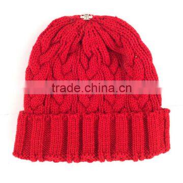 Myfur Wool Hat Wholesale Real Raccoon Fur Pom Pom Warm Adults Beanie