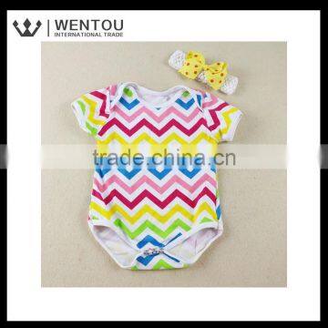 Kids Wear Organic Cotton Baby Romper Boy Sleeper photo-4