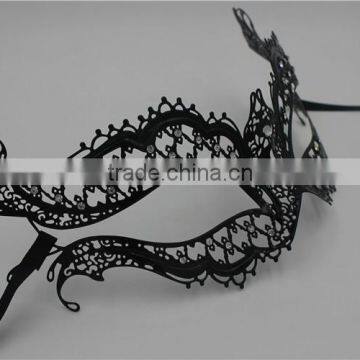 Metal Italy Venetian Mask Masquerade Rhinestones Filigree Vampire Diaries photo-2