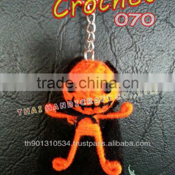 Handmade Crochet Key chains Wholesale Key rings