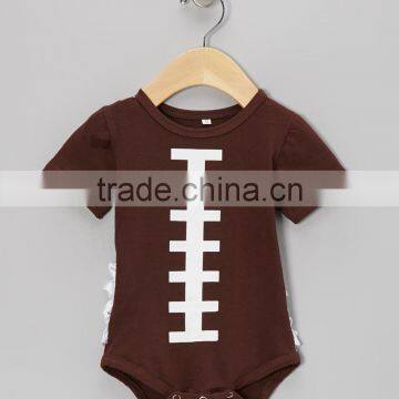 New Style Romper For Baby Cotton Ruffle Baby Romper Fancy Infant Girl Outfits RR90425-14