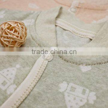 Wholesale Baby Organic Clothing Baby Bodysuit Organic Cotton Baby Romper Set photo-3