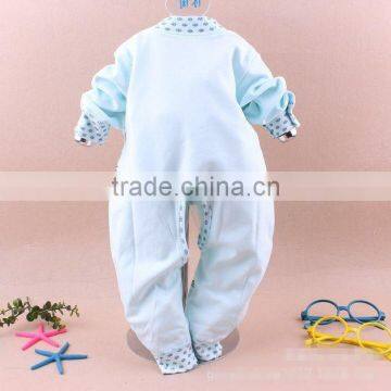 Wholesales Spring Printing Boys Long Sleeve Baby Cotton Rompers Jumpsuit photo-4
