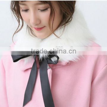 Winter warm female new fake collar with imitation fox fur collar fake scarf scarf