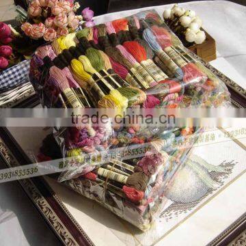 100% Similar DMC 447 Cotton Thread,cross Stitch,cotton Thread,skein photo-6