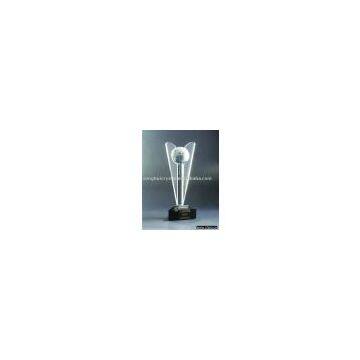 Crystal Trophy,decoration,crystal Medal