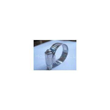 130 - 152mm 304SS W4 6 Inch Worm Drive Hose Clamps , 12.7mm Band Width