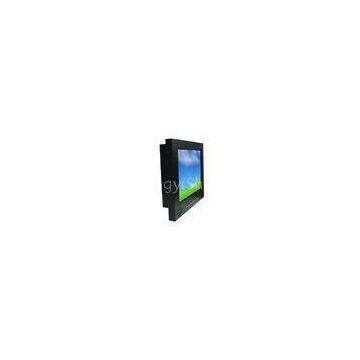 8 Inch 800x600 Pixels 8.3W Industrial Resistive Touchscreen Monitor for Digital Signaga