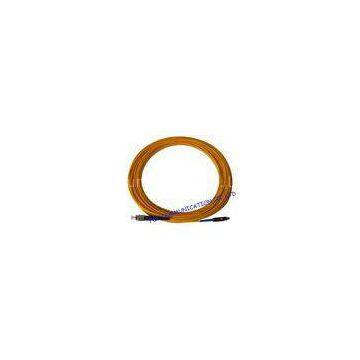 MU Fiber Optic Patch Cord For Fiber Optc Devices , simplex patch cord 2.0mm