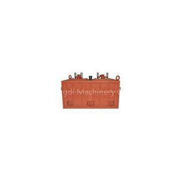 Stainless Steel Cylindrical Gear Reducer , Vertical Or Horizontal Industrial Gearbox