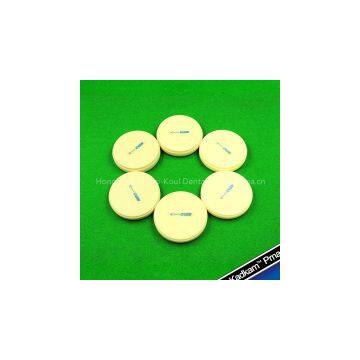 KadKam Pma-Temp dental PMMA blank temporary crown for dental lab