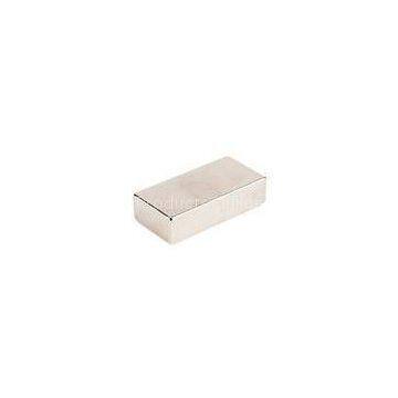 Industrial Block NiCuNi Coated Sintered NdFeB Magnet N52 For Wind Turbine