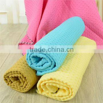 factory wholesale cotton waffle weave bath towel