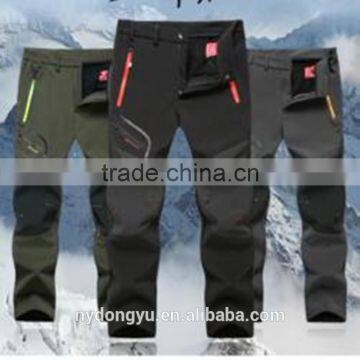 Water Proof Fleeced Skiing Pants/ Thermal Unsex Outdoor Climbing Hiking Fishing Skiing Pants/ Winder Proof Trousers photo-4