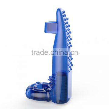 VLE TPR Vibrating Sex Toy Penis Sleeve Extender