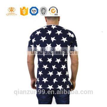 Custom Wholesale T-shirt High Quality Collar Pocket Men Print T-shirt photo-5