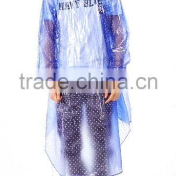 POLYESTER RIDING RAIN PONCHO WITH LOGO