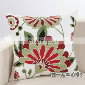 Home Decor Ethnic Embroidery Back Cushion Car Pillow