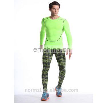 2017 New Design Breathable sublimated men compression wear