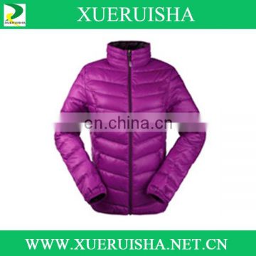 Hot selling ladies' duck down jacket, women's winter down clothes