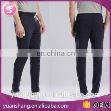 Wholesale custom logo fashion black track pants