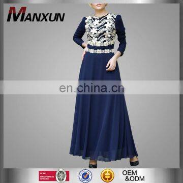 Dongguan Manufacture Muslim Evening Dress Graceful Paillette Long Jilbah Hot Sales Arabic Dubai Abaya Online