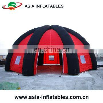 8 Legs Giant PVC & Oxford 10m diameter inflatable spider dome tent for event