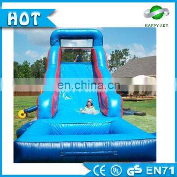 PVC material inflatable gaint water slide popular water play equipment for sale