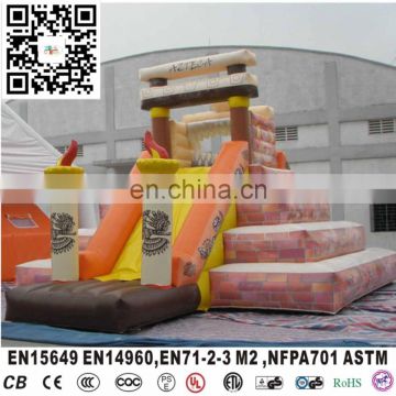 Pyramid theme new inflatable climbing wall for outdoor activity