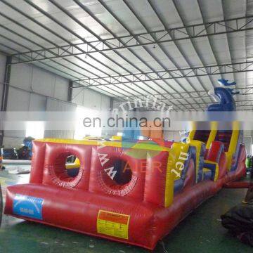 Two Parts Obstacle Course/ Factory Price Inflatable Obstacle Course Guangzhou photo-2