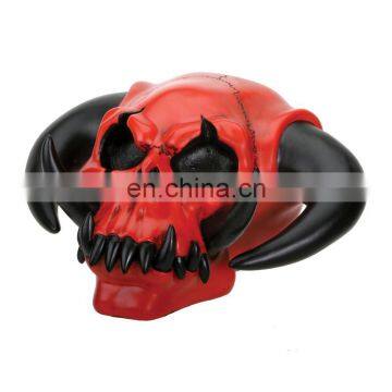 red demon skull Halloween decoration