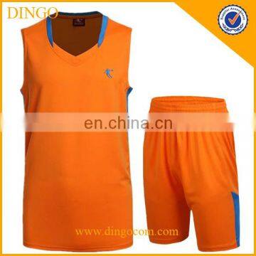 Orange High Quality Cheap Reversible Basketball Jerseys