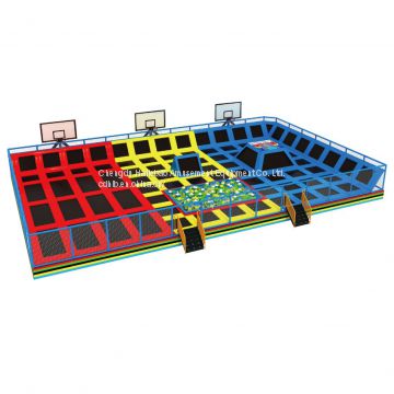 HLB-7051A Customized Commercial Indoor Trampoline Park