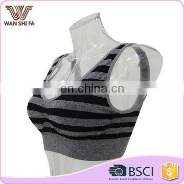 Nylon High Quality Fashion Style u Shape Adult New Sport Bra photo-2