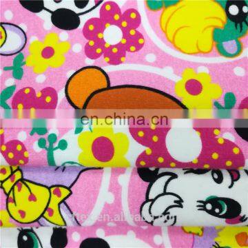 Hot Selling 220gsm 152cm Cotton Printed Lycra Fabric photo-2