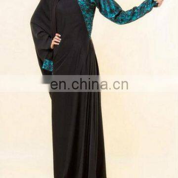 high quality fashion jersey abaya,muslim dress wear - umbellar abaya 100% cotton jersey abaya - Abaya Wholesale Fitted Jersey