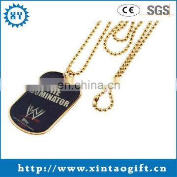 Hot sales Custom silk screen printed dog tags