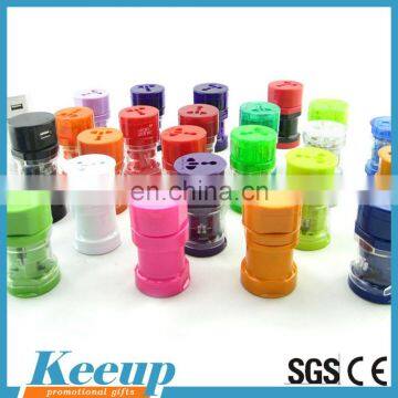 Promotional gifts Custom travel plugs Advertising World travel adaptor