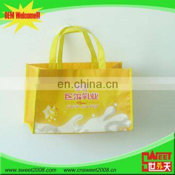 2015 New Arrival Most Popular Europea-style non woven bag with metallic lamination