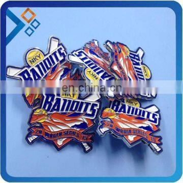 Custom Logo Funny Tennis Sports Metal Badge photo-2