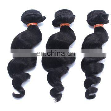 Cheap weft hair extension loose curly hair extensions