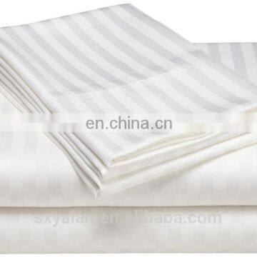 2017 100% Cotton Hotel Linen Stripe Flat Sheet photo-4