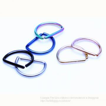 Titanium D Steel Ear Ring Ear Clip Ear Clip Stainless Steel Jewelry Wholesale Manufacturer of Foreign Trade photo-3