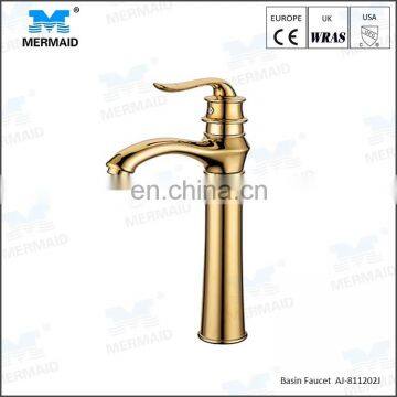 China faucet factory gold faucet for bathroom watermark basin mixer tap