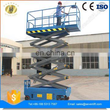 10m Self Propelled Mobile Moveable Hydraulic Scissor Boom Lift for UAE photo-6